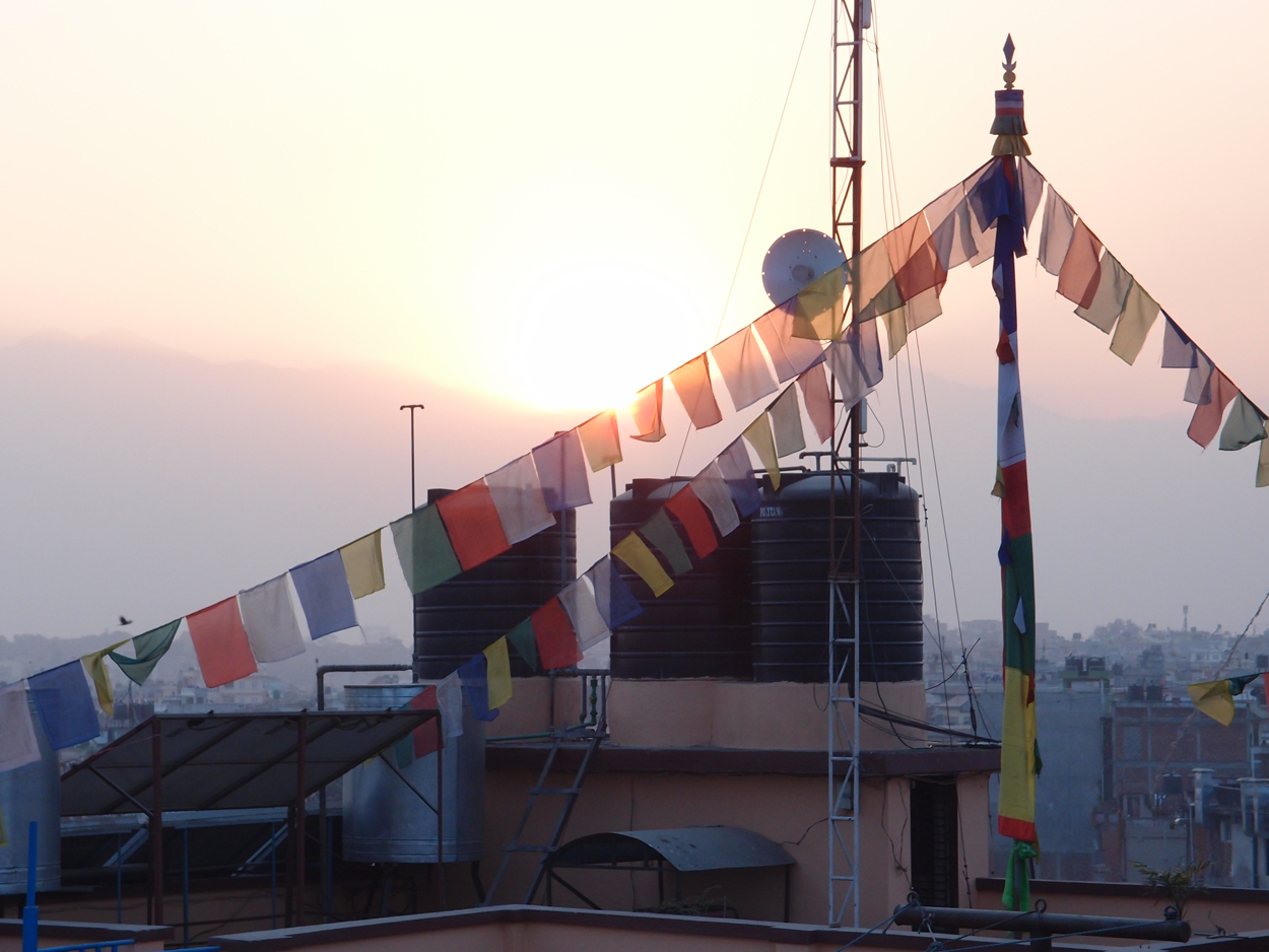 2018-01-20 17 Uhr - Namo Buddha Rooftop (Foto) 